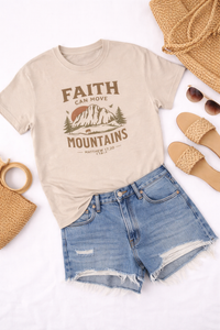 Load image into Gallery viewer, Faith Can Move Mountains T-Shirt